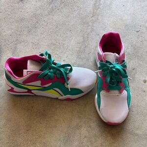Vibrant Multicolor Puma Sneakers